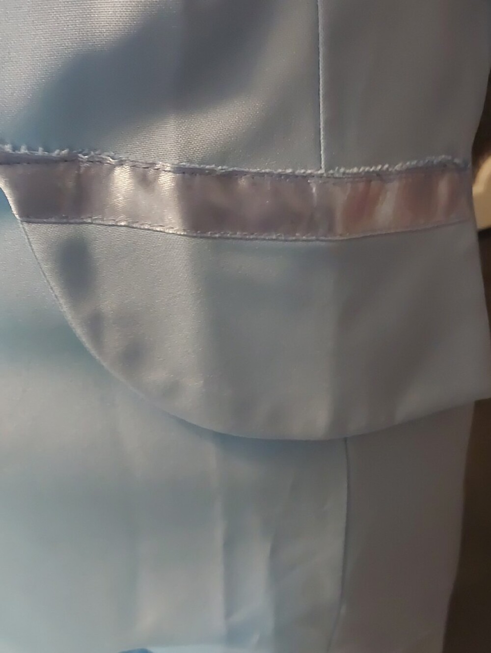 Light Blue Dumb And Dumber Costume Tuxedo Set with Ruffled Shirt and Top Hat - Picture 9 of 16